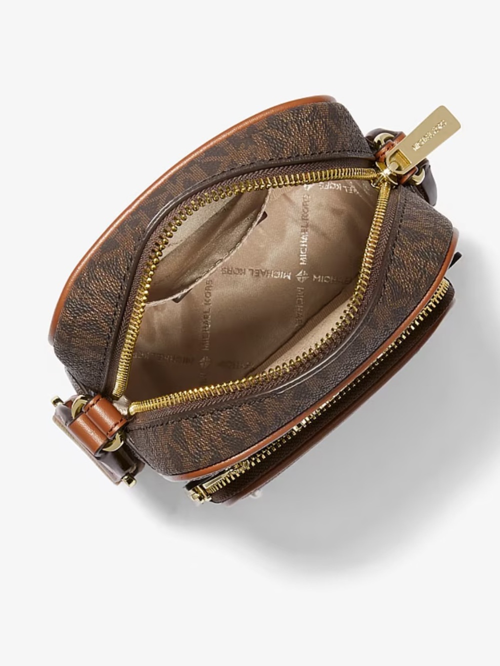 MICHAEL KORS Jet Set Medium Flight NS Pocket Signature Logo Crossbody
Brown
NWT - Picture 2 of 16